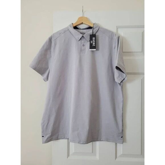 Rhone Commuter Polo - Wisteria Marle XXL NWT - Picture 2 of 9